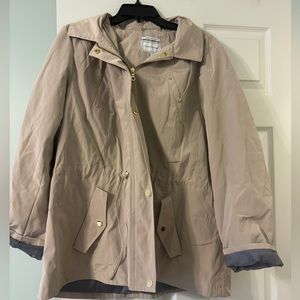 Charter Club Beige overcoat size XL
